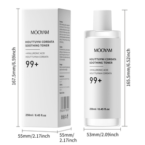 โทนเนอร์สมุนไพรสูตรอ่อนโยน ปรับสมดุลน้ำมันและความชุ่มชื้น ผลิตภายใต้แบรนด์ของคุณเอง (OEM) สารสกัดจากต้นฮูตูยนี คอร์ดาต้า ขนาด 250 มล. - Product Image 6