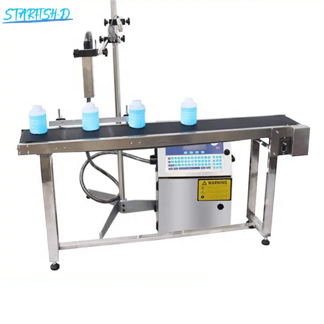 Digital Code Printing Machine Glass Metal Steel Plastic PVC Carton Batch Number Logo Mark Can Date Coding Inkjet Printer