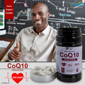 Suplemento Vitamínico Granulado Coenzima Q10 Ubiquinona Modelo Jovem 04 60mg Antioxidante Melhora a Imunidade 60 Cápsulas/Frasco OEM - Product Image 2