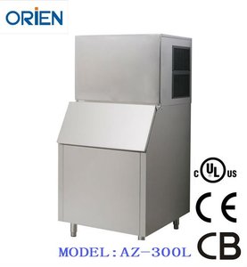 เครื่องทำน้ำแข็งเชิงพาณิชย์ 300 กก./24 ชม. (ผู้ผลิตได้รับการรับรอง CE/UL/CB) เครื่องทำน้ำแข็งก้อน 300 กก. - Product Image 1