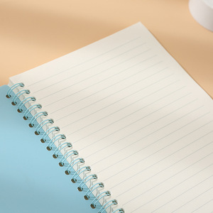 Carnet à spirales rétro Macaron PP, carnet portable créatif, cahier d'exercices pour étudiants, cadeau A5/B5 - Product Image 3
