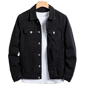 Mens Denim Jacket Fashionable Casual Streetwear Distressed <b>Jean</b> Jacket High Quality Winter Outerwear Loose Fit Vintage Style - Product Image 1