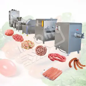 MY Industrial Hydraulic Type Sausage Filling Stuffer Automatic Tying Machine Sausage Make Equipment