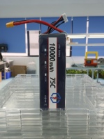 Batterie lithium-ion XINGTO 6s 22.2V 10000mah 10C 222 Wh 800-Cycle à haut débit de décharge pour drone FPV