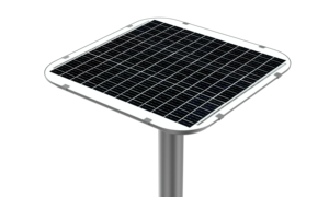 Farola Solar de 200W, 4800LM, Panel Monocristalino de 60W, Batería de 30Ah, Sensor de Movimiento por Radar, Lámpara para Exteriores, Patio, Plaza, 360 Grados - Product Image 5