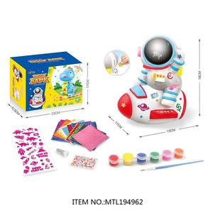 صندوق توفير السيراميك لعب يونيكورن بنك المال ديي رسم المال ديناصور توفير مربع اللوحة اللعب - Product Image 4