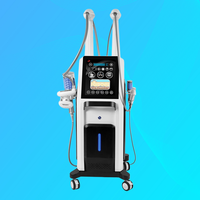 Appareil multifonction amincissant 5 poignées, liposuccion sous vide, masseur à rouleaux 360°, raffermissant visage, anti-rides, resserrement cutané