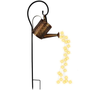 Luci Solari a Forma di Annaffiatoio per Decorazioni da Giardino, Luci da Esterno Impermeabili per Vialetti, Giardini, Patii e Prati - Product Image 1