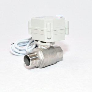 Vanne de vidange électronique Tonhe DN20 en acier inoxydable à passage complet fileté pour le contrôle de la vapeur d'eau des compresseurs d'air - Product Image 1
