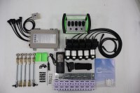 Control Remoto para Excavadora con 5 Palancas y 5 Botones, Resistente al Agua IP68, Alcance de 500m, Batería Recargable