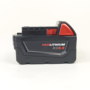 Para Milwau, Batería REDLITHIUM HIGH OUTPUT de 18 V y 6.0 Ah, 48-11-1865, Compatible con Todas las Herramientas <span class=keywords><strong>M18</strong></span> - Product Image 1