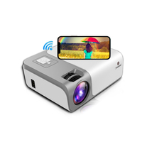 Mini projecteur Lcd, écran 1920x1080, 1080p, HD, Wifi, Android, 170"