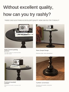 Light Luxury Vintage Corner Wrought Iron Bedside Storage Small <strong>Table</strong> for Living Room Balcony Coffee <strong>Table</strong> <strong>Side</strong> <strong>Table</strong> <strong>Sofa</strong> - Product Image 6