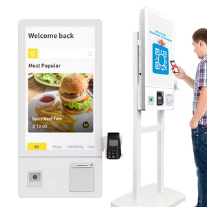 15,6 21,5 Quiosco de autopedido con pantalla táctil de comida rápida de 32 pulgadas en restaurante - Product Image 5