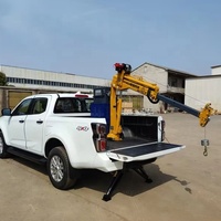 HAOY Grue de chantier 0,8 tonne avec télécommande pour camionnette