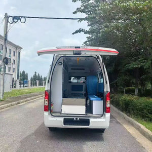 Nouvelle ambulance à châssis diesel manuel durable avec climatisation et équipement médical pour les pays à climat chaud - Product Image 4