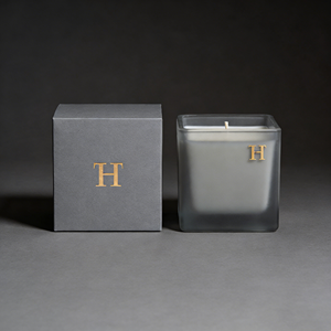 Venta al por Mayor de Frascos de Vidrio Transparentes Vacíos para Velas, Frascos de Vidrio Cuadrados Únicos de 8oz y 10oz para Hacer Velas - Product Image 5