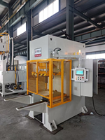 Presse hydraulique à bras unique 250T équipée d'une table de travail mobile et d'un contrôle automatique PLC