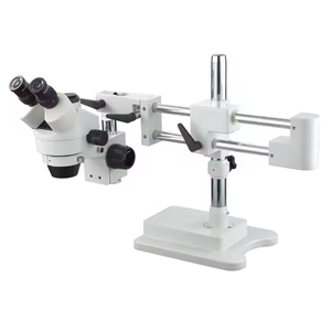 Microscopio Estéreo Trinocular de Doble Soporte Boshida BD-W245T1 con Anillo de Luz LED y Cámara para Inspecciones Industriales - Product Image 3