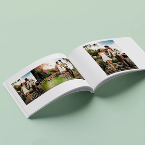 Custom Full Color Booklet Printing Service Greaseproof Paper Matte/Glossy Lamination Foil Emboss UV Saddle <b>Wire</b> Binding - Product Image 3