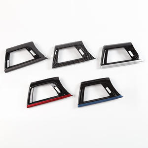 Garnitures de tableau de bord intérieures en fibre de carbone véritable pour BMW Série 3 4 F30 F31 F34, état neuf - Product Image 6