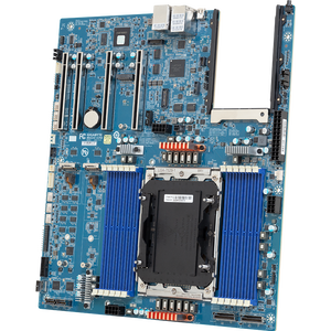 เมนบอร์ดเซิร์ฟเวอร์ Gigabyte MA34-CP0 Rev 1.x รองรับ LGA7528 DDR5 OCP PCIe Gen5 ซีพียู Xeon 6900 แบบเดี่ยว ขนาด E-ATX - Product Image 1