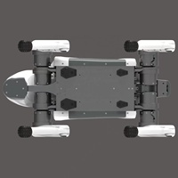 Un chien robotique bionique quadrupède pour usage domestique, compagnie, interaction vocale IA, robot haut de gamme pour cadeau d'anniversaire.