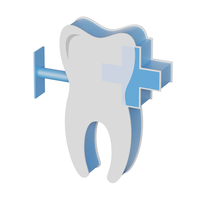 YIJIAO Boîte lumineuse contemporaine double face éclairée pour enseigne de dentisterie