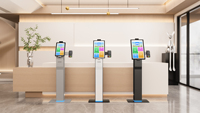 Máquina de Pedidos de Autoservicio Vertical de 21.5 Pulgadas, Máquina de Venta de Boletos para Cine y Supermercado, Terminal de Autoservicio con Pago por Código de Escaneo