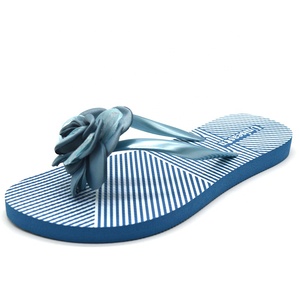 <span class=keywords><strong>Tongs</strong></span> en caoutchouc avec décoration jolie fleur, pour femmes, été, - Product Image 2