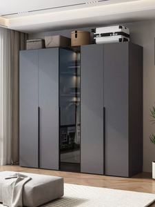 High-Quality Mirror Wardrobe Sliding Door <strong>Closet</strong> with Mirror, Bulk Clothes Storage Kleider Schrank for Furniture Wholesalers - Product Image 2