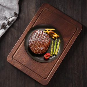 Di legno bistecca antipasti che serve piatti di legno sapele bistecca tagliere - Product Image 2