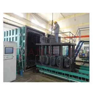 Nhà máy trực tiếp bán 1200C bầu không khí chân không kiểm soát loại hộp ủ lò cho kim loại