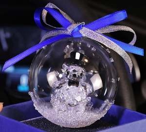 ของตกแต่งต้นคริสต์มาส ลูกบอลคริสต์มาสคริสตัลสำหรับเป็นของขวัญวันหยุด - Product Image 5
