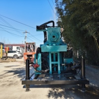 Foreuse rotative diesel à grande capacité et robuste, chenilles à roulements, mobilité maximale, profondeur maximale de 200 m, diamètre de 350 mm |   Forage pétrolier