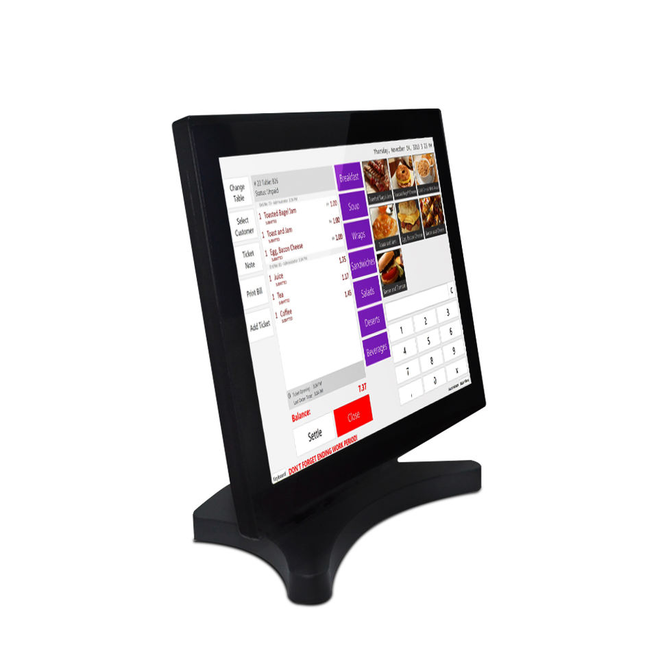 15'' Touch Screen POS System with MSR Card Reader
