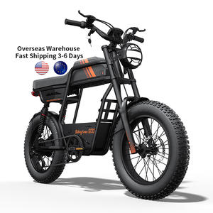 Bicicleta Eléctrica Ridingtimes GT33, Bicicleta Eléctrica Urbana para Adultos con Capacidad de Carga de 100 kg - Product Image 2