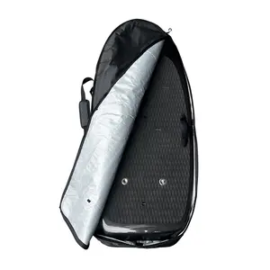 UNDERICE Efoil Bag Premium Bolsas para tablas de surf con ruedas Triple 600D Espuma gruesa Acolchada Hydrofoil Equipo Accesorios Bolsa para tablas