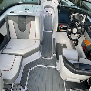 <span class=keywords><strong>Plateforme</strong></span> de bain et cockpit pour bateau 2008 Nautique Super Air 230 Team Edition, tapis de sol en mousse EVA imitation teck, style SeaDek MarineMat, <span class=keywords><strong>auto</strong></span>-adhésif - Product Image 5