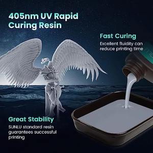 Resina UV SUNLU Estándar 100% Pura de 405nm para Impresora 3D LCD, Material Fácil de Imprimir con Buena Precisión - Product Image 3