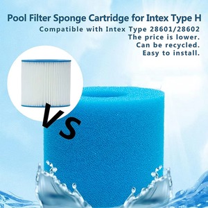 <span class=keywords><strong>Cartouche</strong></span> filtrante pour <span class=keywords><strong>piscine</strong></span> de type H, cartouches filtrantes en mousse pour <span class=keywords><strong>piscine</strong></span>, de remplacement - Product Image 1