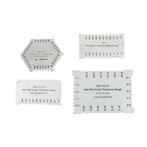 BGD 531 Rectangular Dual Scale Wet Film Comb Thickness Gauges Stainless Paint Thickness Tester - Product Image 4