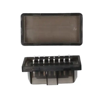 Transparentes Schwarzes OBD-Gehäuse mit Anschluss 10MM MINI OBDII-Stecker OBD2 Männliches Gehäuse OEM Verfügbar SETOCONT ST-SOH-001 J1962