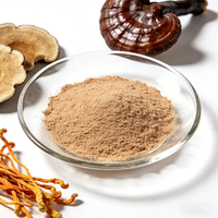 Café instantané Reishi à étiquette privée OEM/ODM, goût neutre, sans sucre, mélange adaptogène, extrait de Ganoderma, poudre de café de qualité supérieure