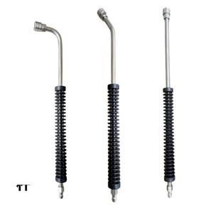 Lance de pulvérisation haute pression 1/4, rallonge en acier inoxydable, lance longue en plastique recouvert de métal - Product Image 5