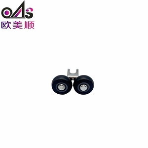 Roulettes <span class=keywords><strong>de</strong></span> meubles durables en nylon et fer, roulettes supérieures pour portes <span class=keywords><strong>de</strong></span> <span class=keywords><strong>placard</strong></span>, roulettes coulissantes pour armoires, roulettes à pousser-tirer en zinc. - Product Image 5