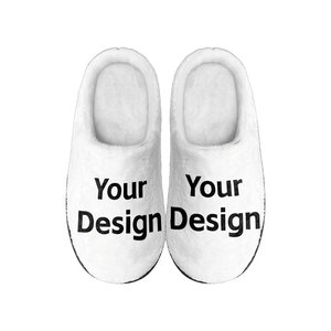 Pantoufles d'intérieur personnalisées à faible MOQ avec logo, en polaire douce de haute qualité, pour hôtels de luxe - Product Image 5