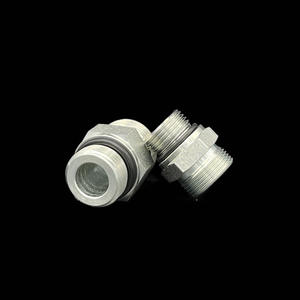 Conector de Puerto de Aceite Hidráulico con Sello de Junta Tórica de Rosca Estándar Estadounidense, Recto 1DO para Conectores Métricos de Férula Ligera - Product Image 5