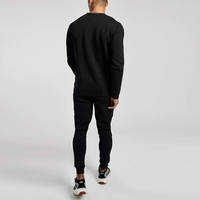 Ensemble de survêtement de jogging pour homme avec logo personnalisé, vente en gros, fabricant OEM, vêtements de sport de fitness, survêtement technique en molleton