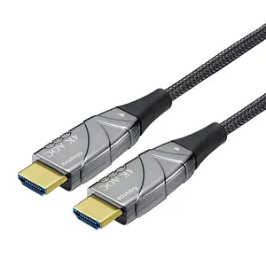Gold Plated HDTV PS4 Hometheater Video HDMI 20 Cable 4K Active Optical Cable AOC HDMI-Kabel 4K 60Hz HDR
